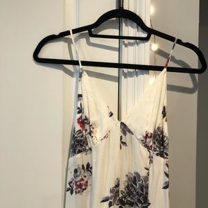 Floral midi length jumper